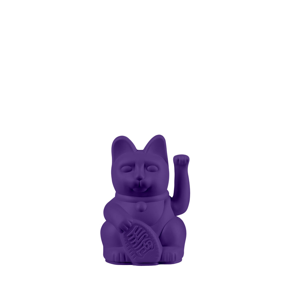 Mini Violet Lucky Cat Ornament