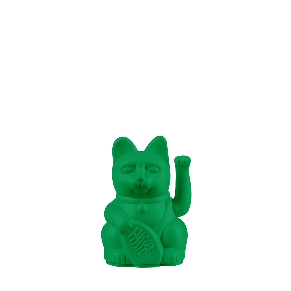 Mini Emerald Lucky Cat Ornament