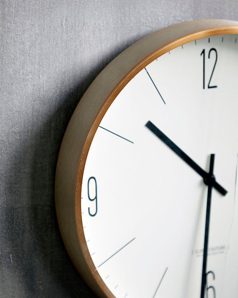
                  
                    White Gold Wall Couture Clock
                  
                