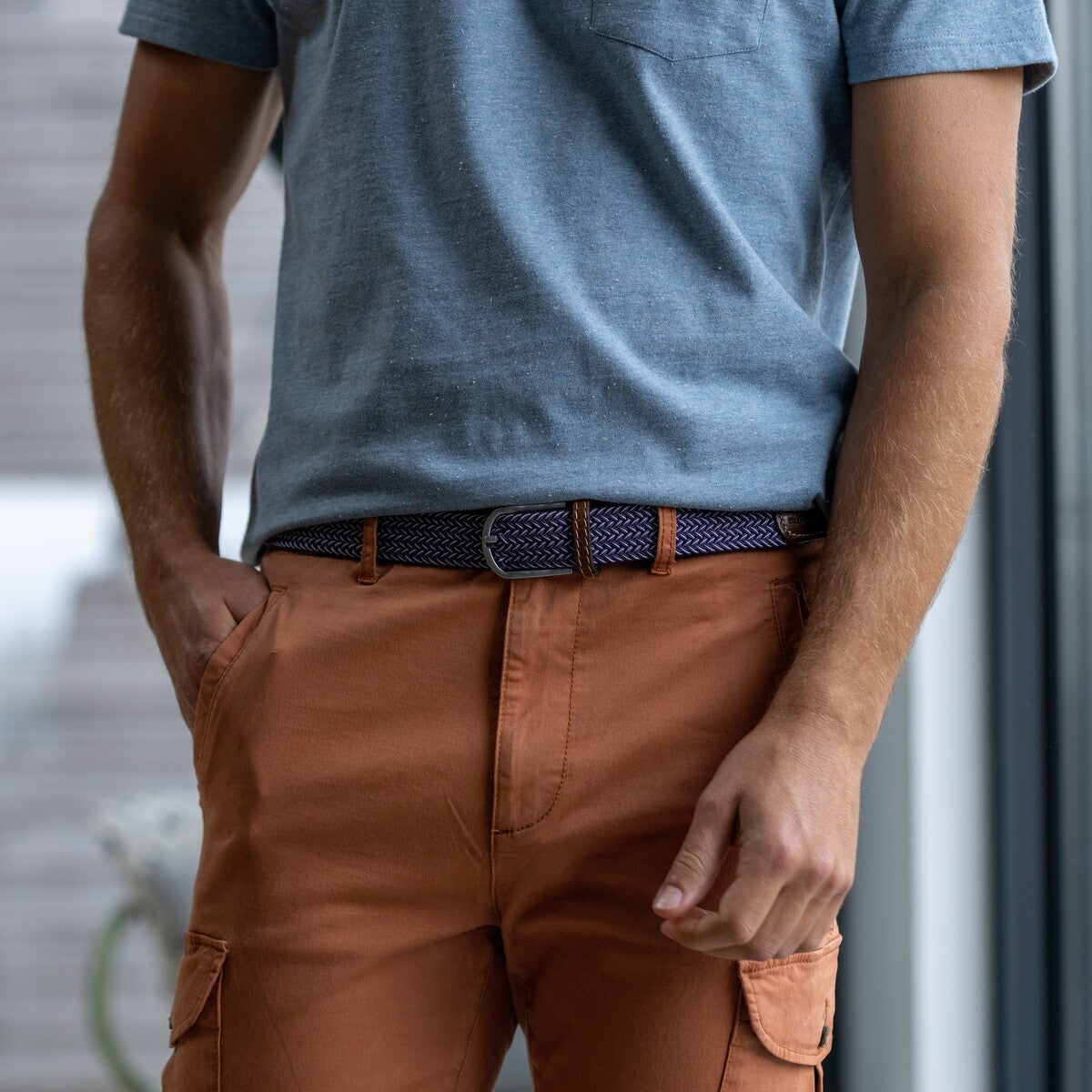 
                  
                    Shinan Elastic Braided Belt
                  
                