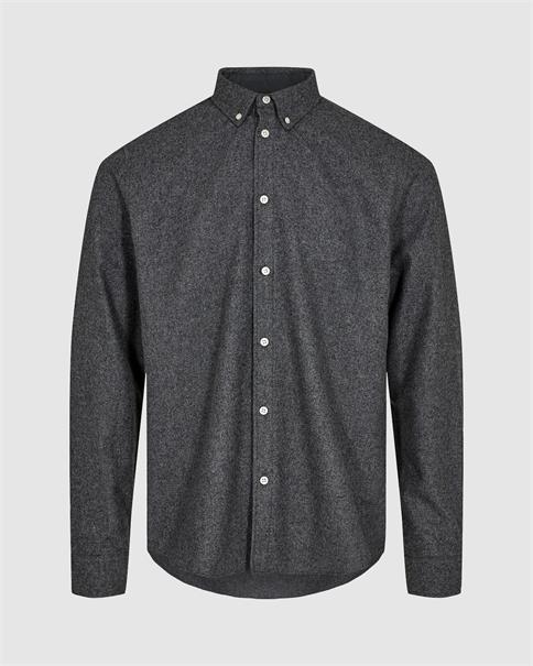 WAYNES Grey Melange  Long Sleeved Shirt