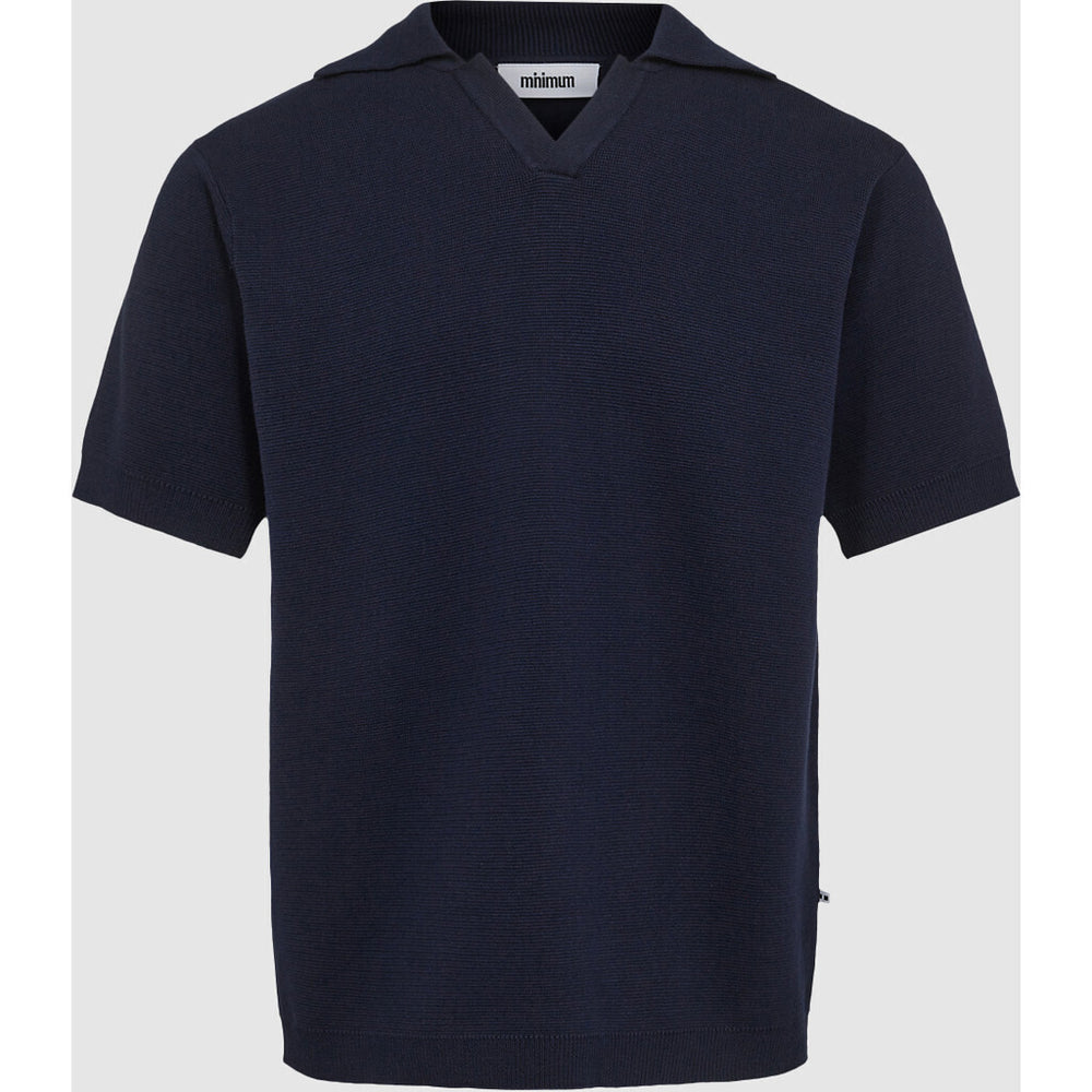 
                  
                    RYKER Maritime Blue Knit Polo T-Shirt
                  
                