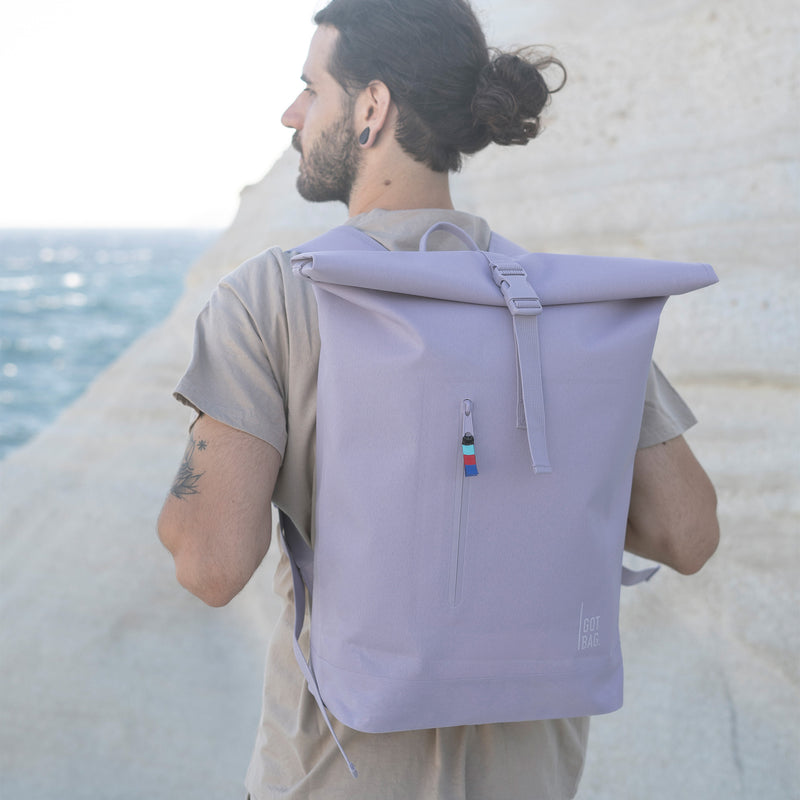 
                  
                    Purple Pearl Rolltop Lite Bag
                  
                