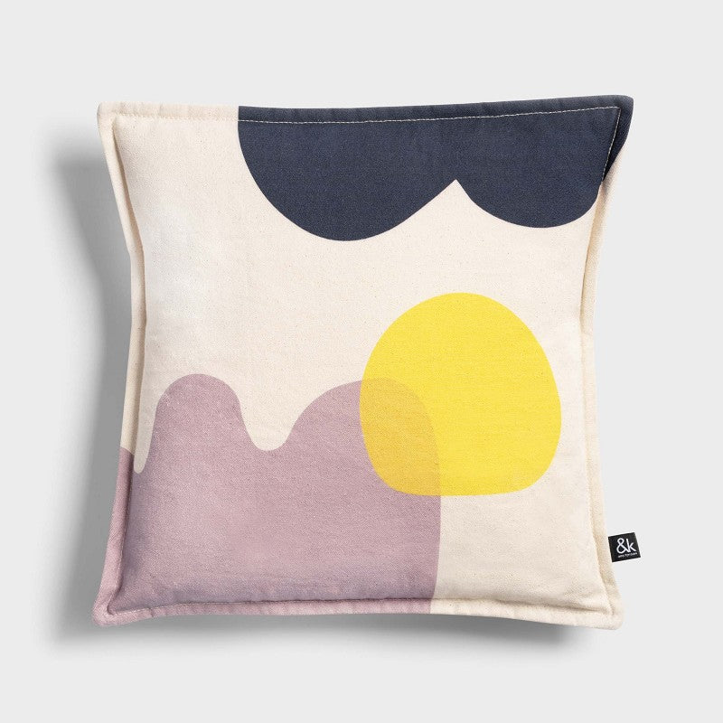 
                  
                    Yellow Collage Square Cushion
                  
                