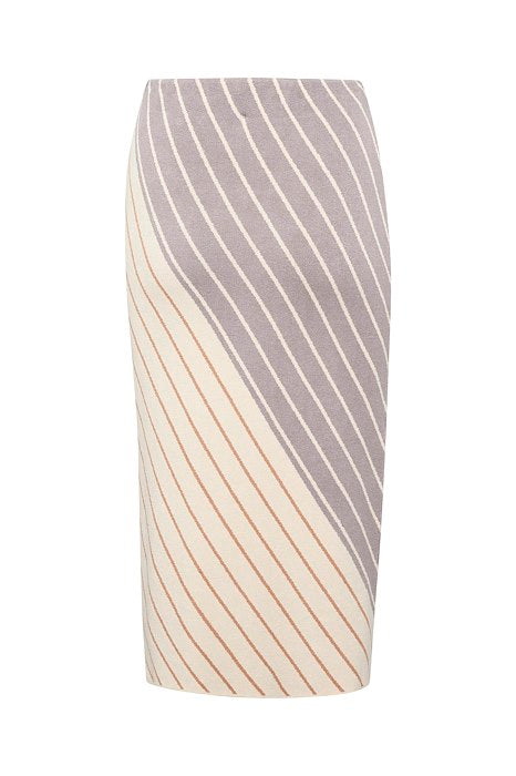 
                  
                    SLDIANA Diagonal Tricolour Skirt
                  
                