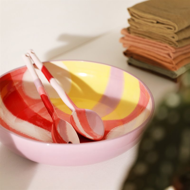
                  
                    Pink Wasco Salad Server
                  
                
