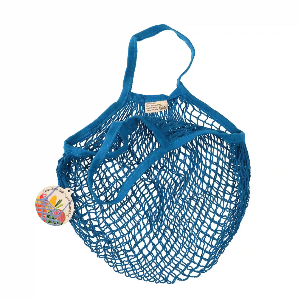 
                  
                    Greek Blue Cotton Net Bag
                  
                