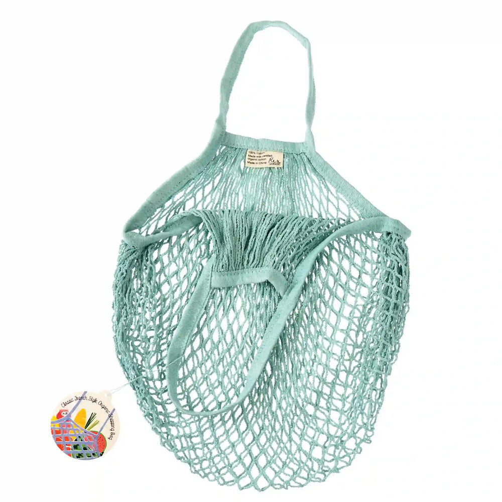 
                  
                    Duck Egg Blue Cotton Net Bag
                  
                