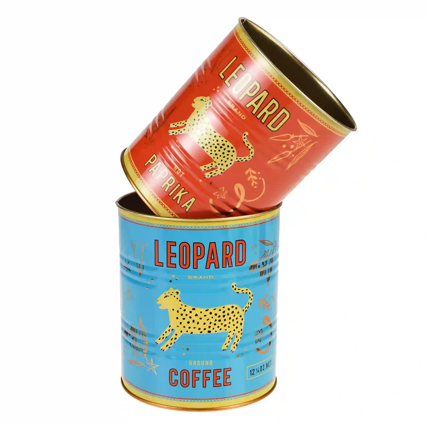 
                  
                    Large  Leopard Storage Tin
                  
                