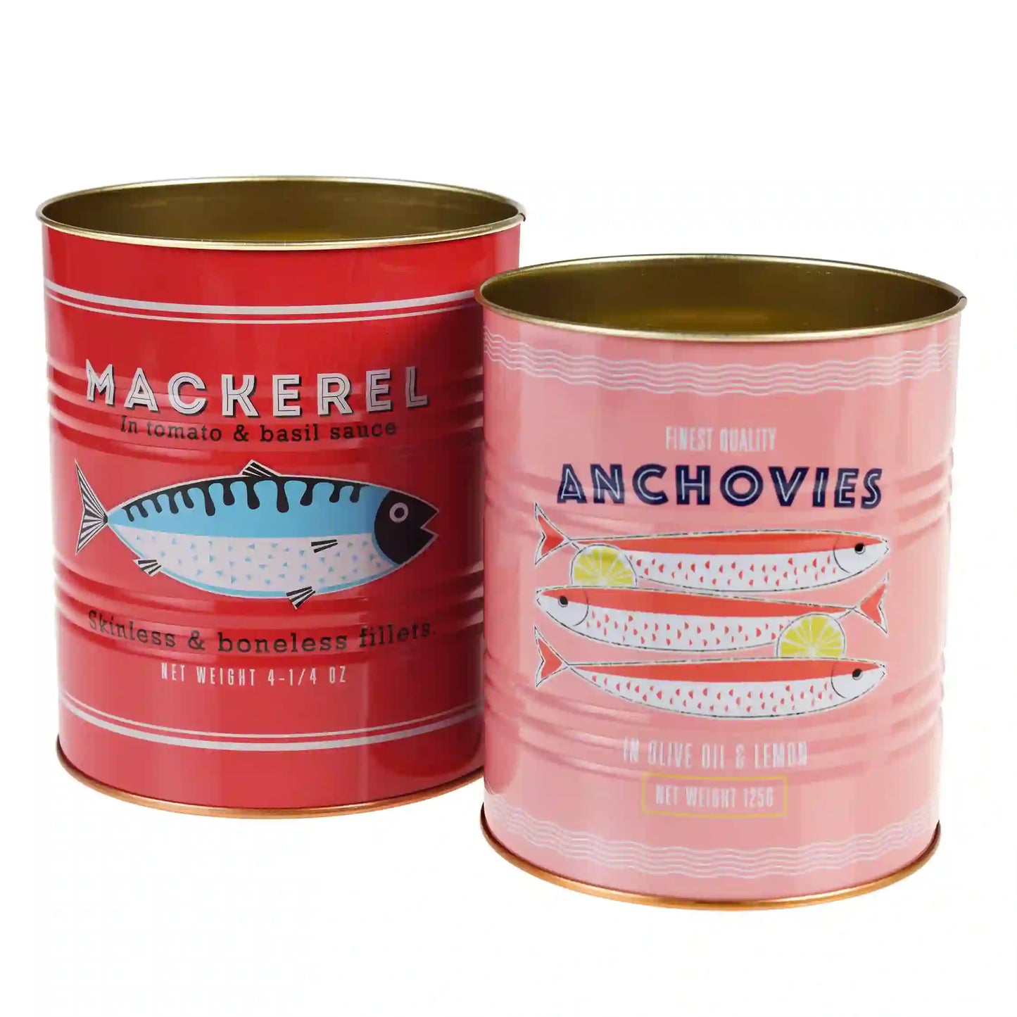 
                  
                    Large  Fish Storage Tin
                  
                