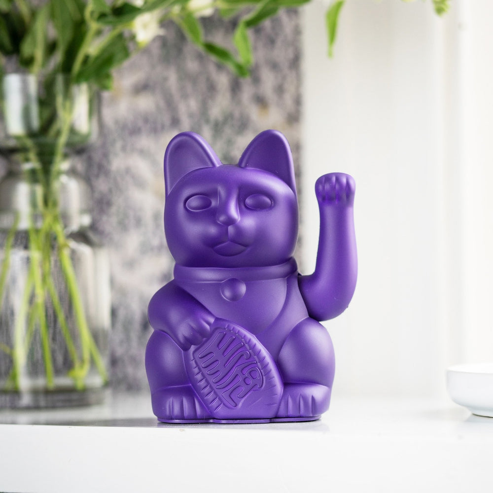 
                  
                    Violet Lucky Cat
                  
                