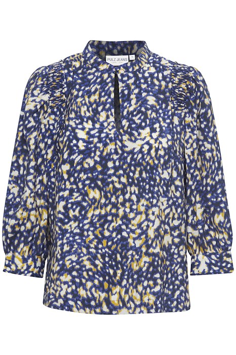 PZMETTE Honey Printed Blouse