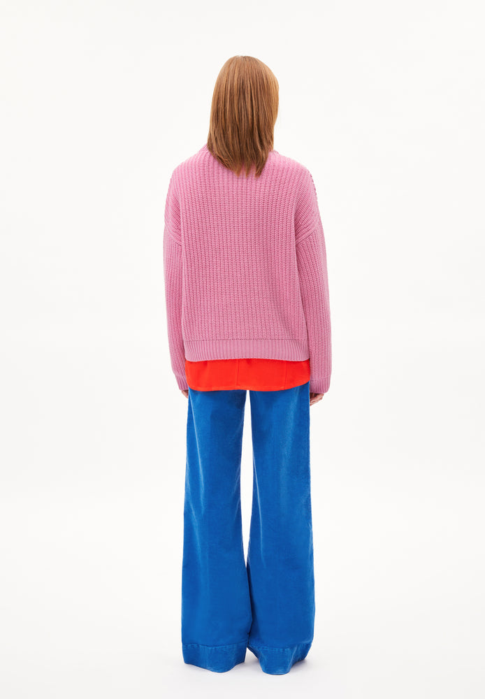 
                  
                    MIYAAR SOLID Pink Me Up Jumper
                  
                