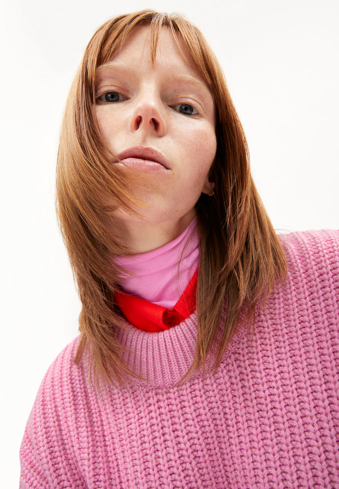 
                  
                    MIYAAR SOLID Pink Me Up Jumper
                  
                