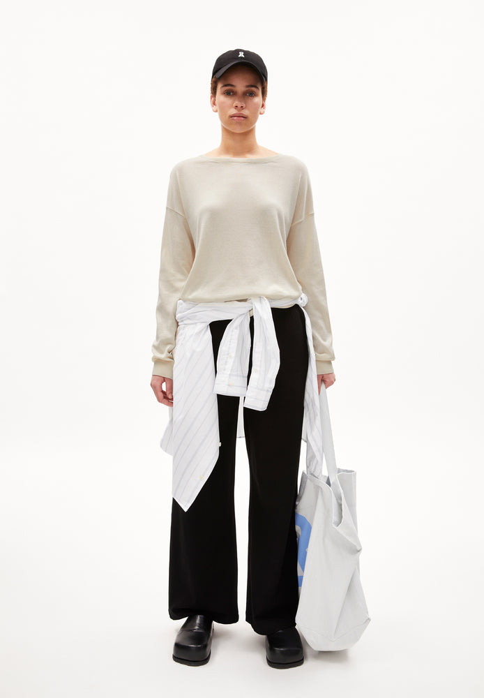 
                  
                    LAARNI Oatmilk Jumper
                  
                