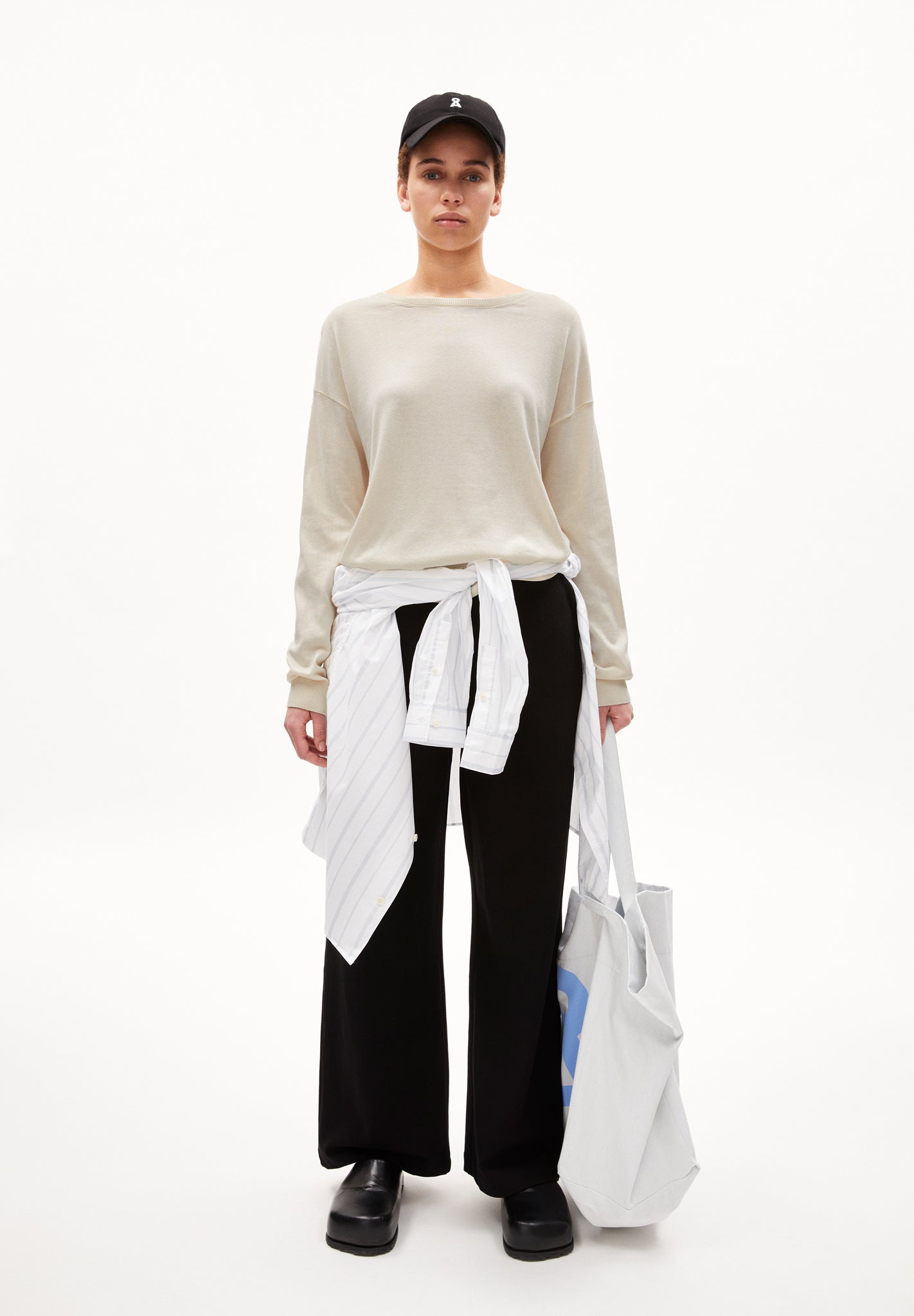 
                  
                    LAARNI Oatmilk Jumper
                  
                