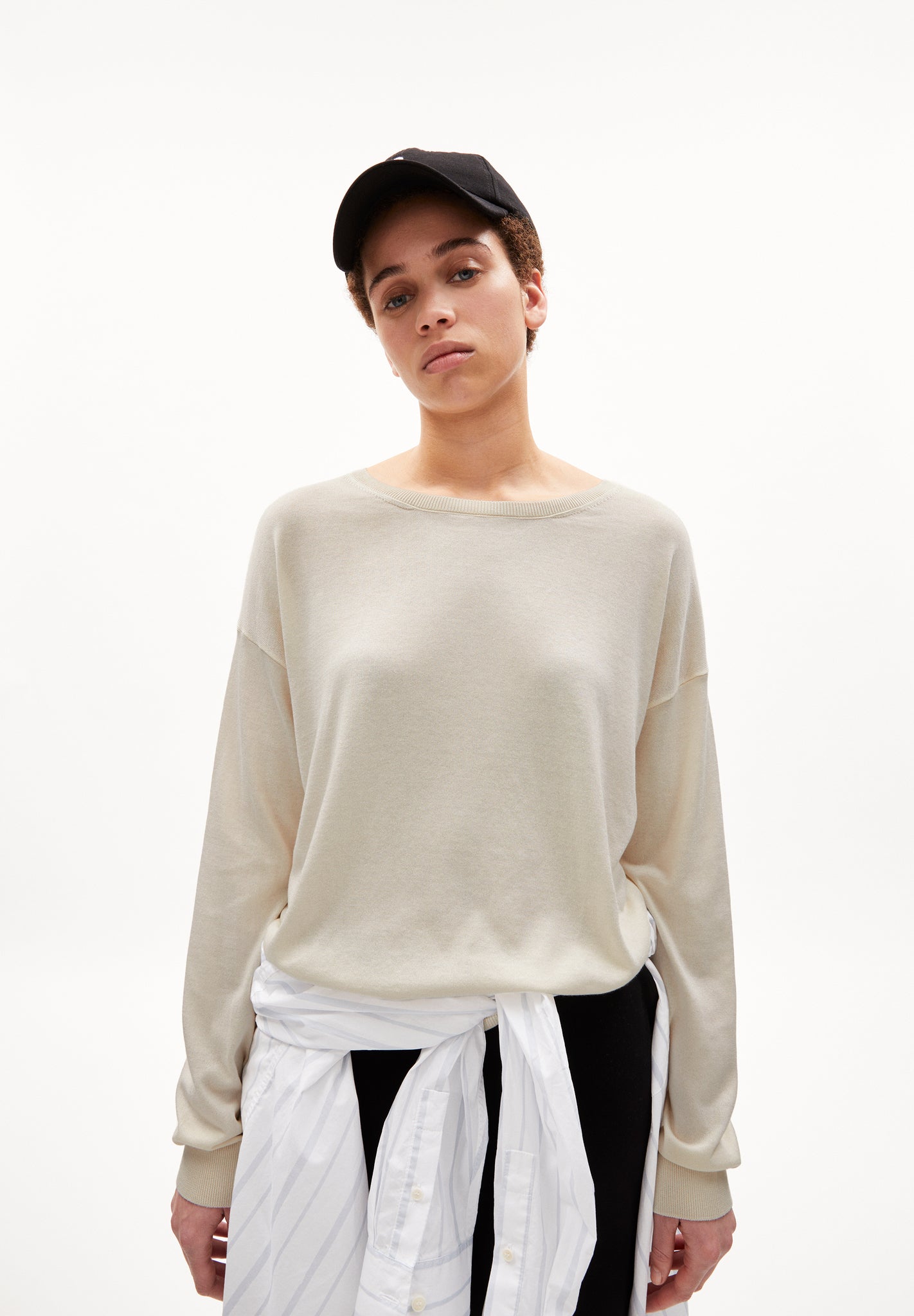
                  
                    LAARNI Oatmilk Jumper
                  
                