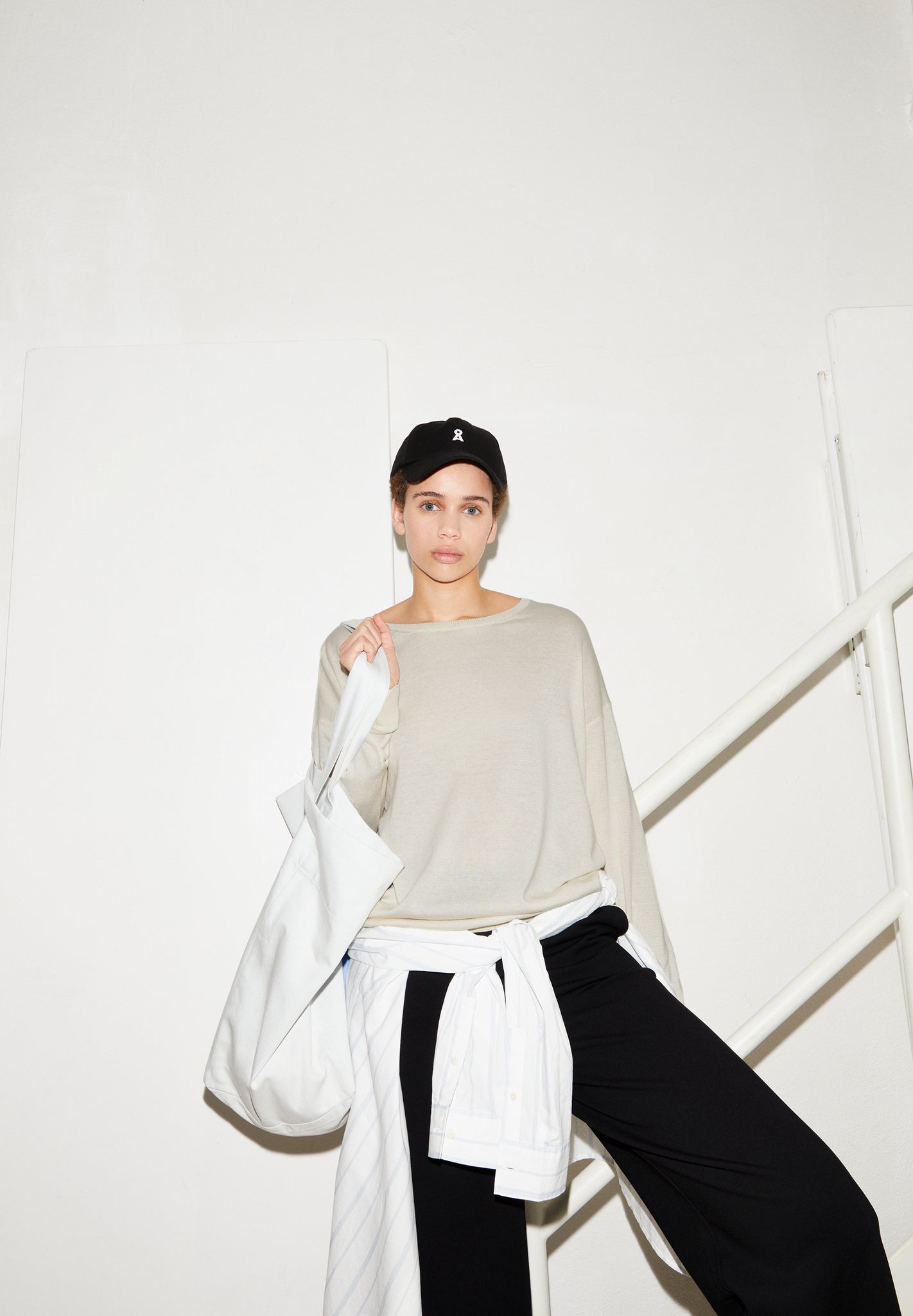 
                  
                    LAARNI Oatmilk Jumper
                  
                