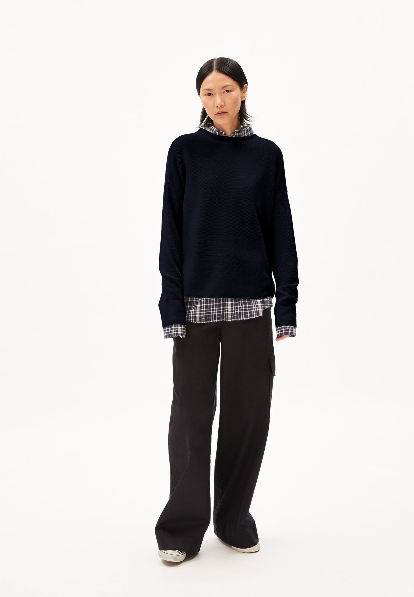 
                  
                    MERINAA LINKS LINKS Weiter Pullover „Night Sky“
                  
                