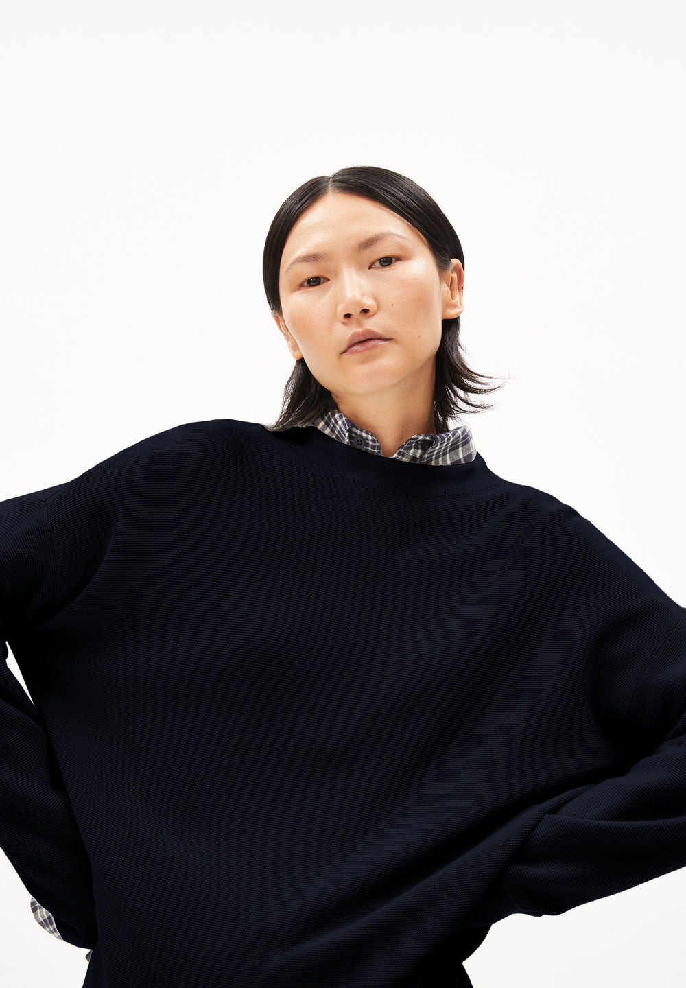 MERINAA LINKS LINKS Weiter Pullover „Night Sky“