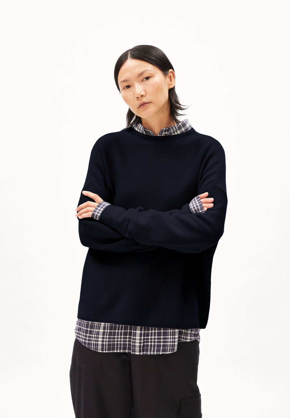MERINAA LINKS LINKS Weiter Pullover „Night Sky“