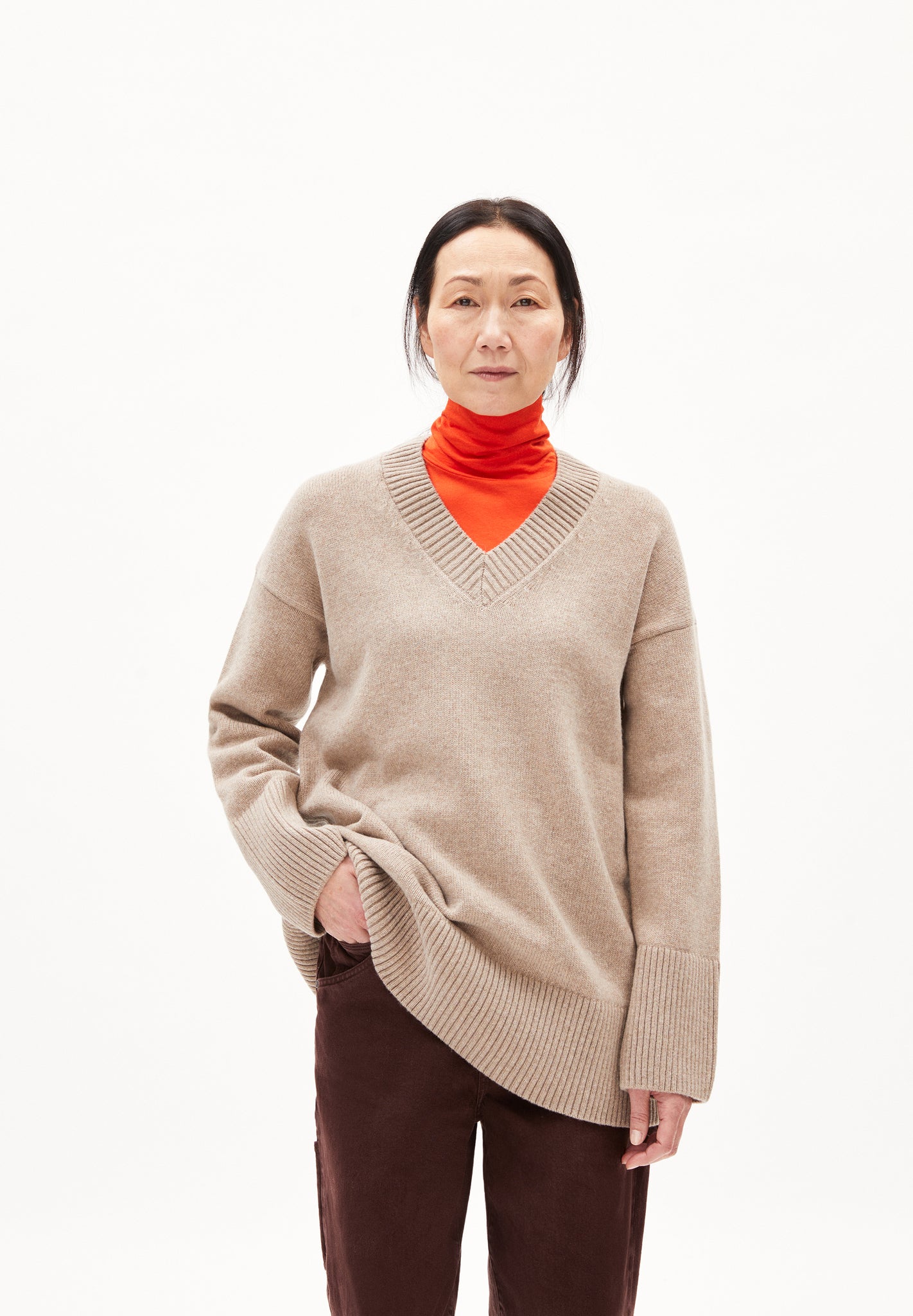 
                  
                    CARDAA Dark Caramel Melange Jumper
                  
                