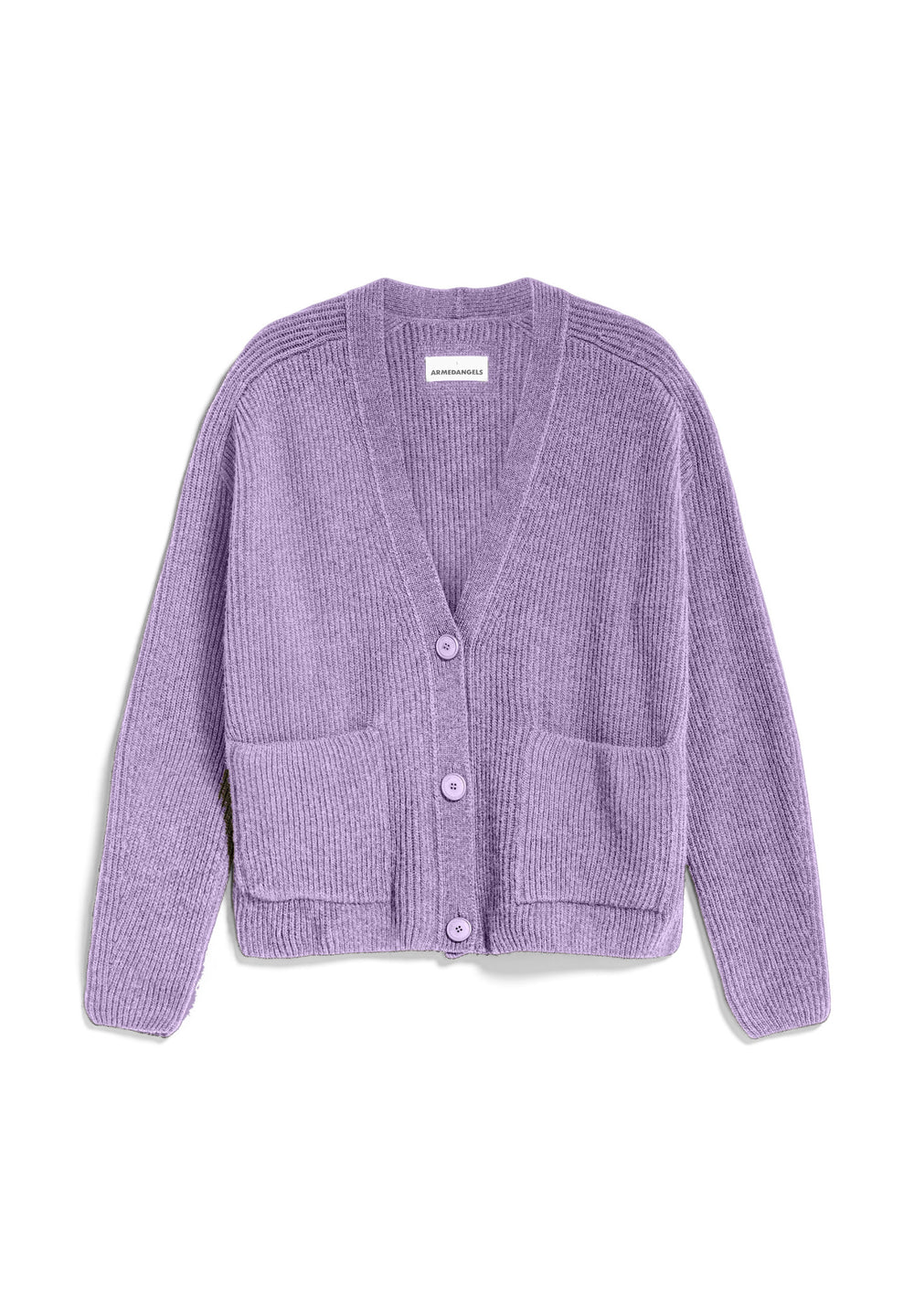NAOKAA REGLANA Smart Lilac Melange Cardigan