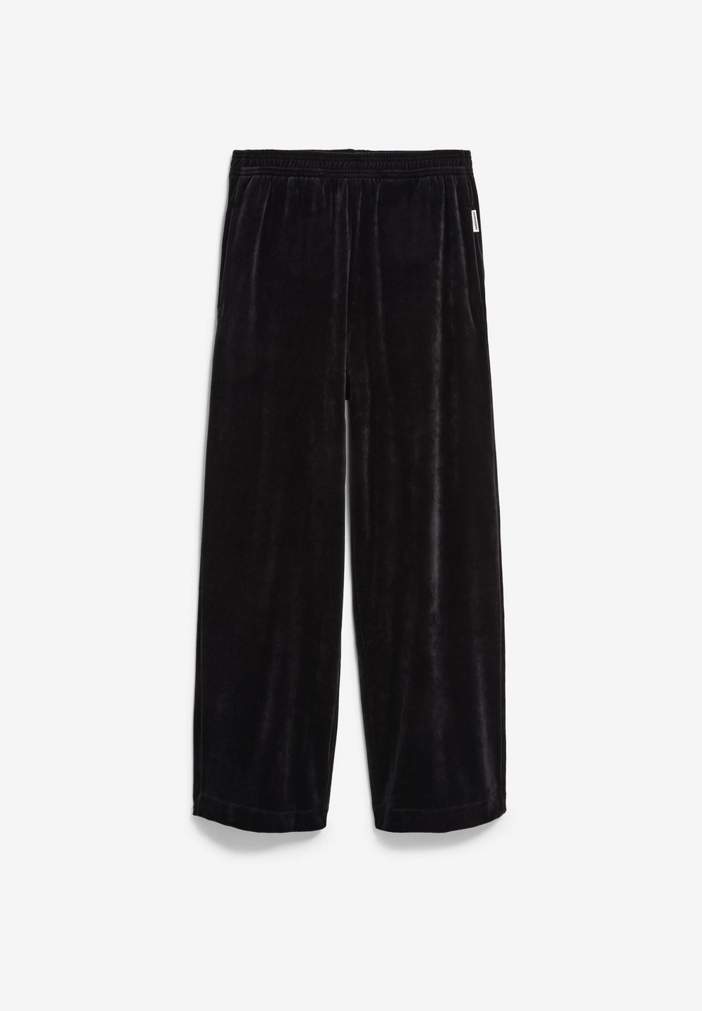 VATINAA Black Velvet Trousers