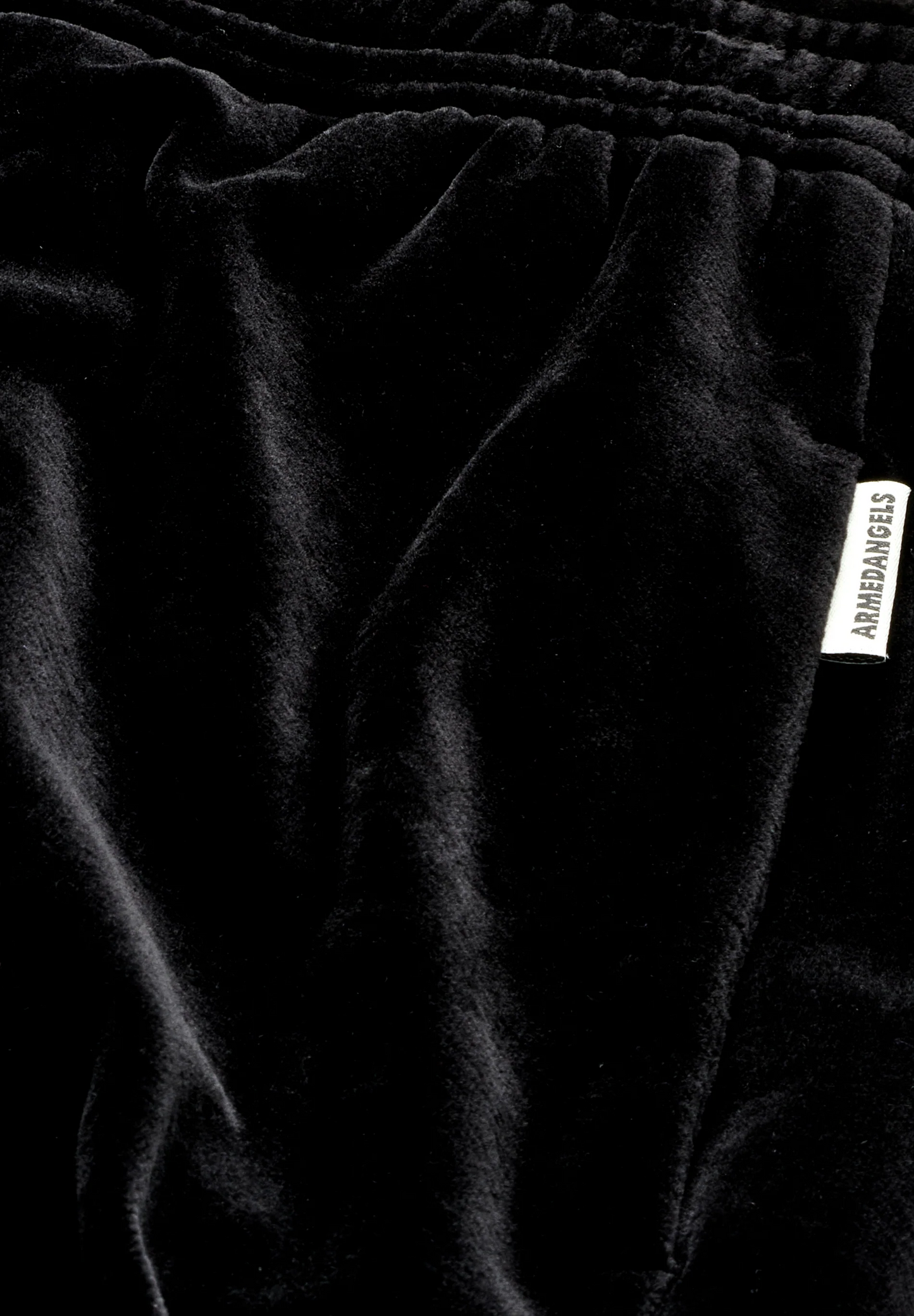 
                  
                    VATINAA Black Velvet Trousers
                  
                