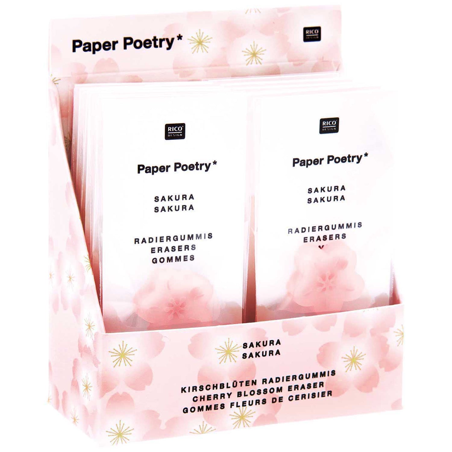 
                  
                    Süße Sakura-Radiergummis in durchsichtigem Design  
                  
                