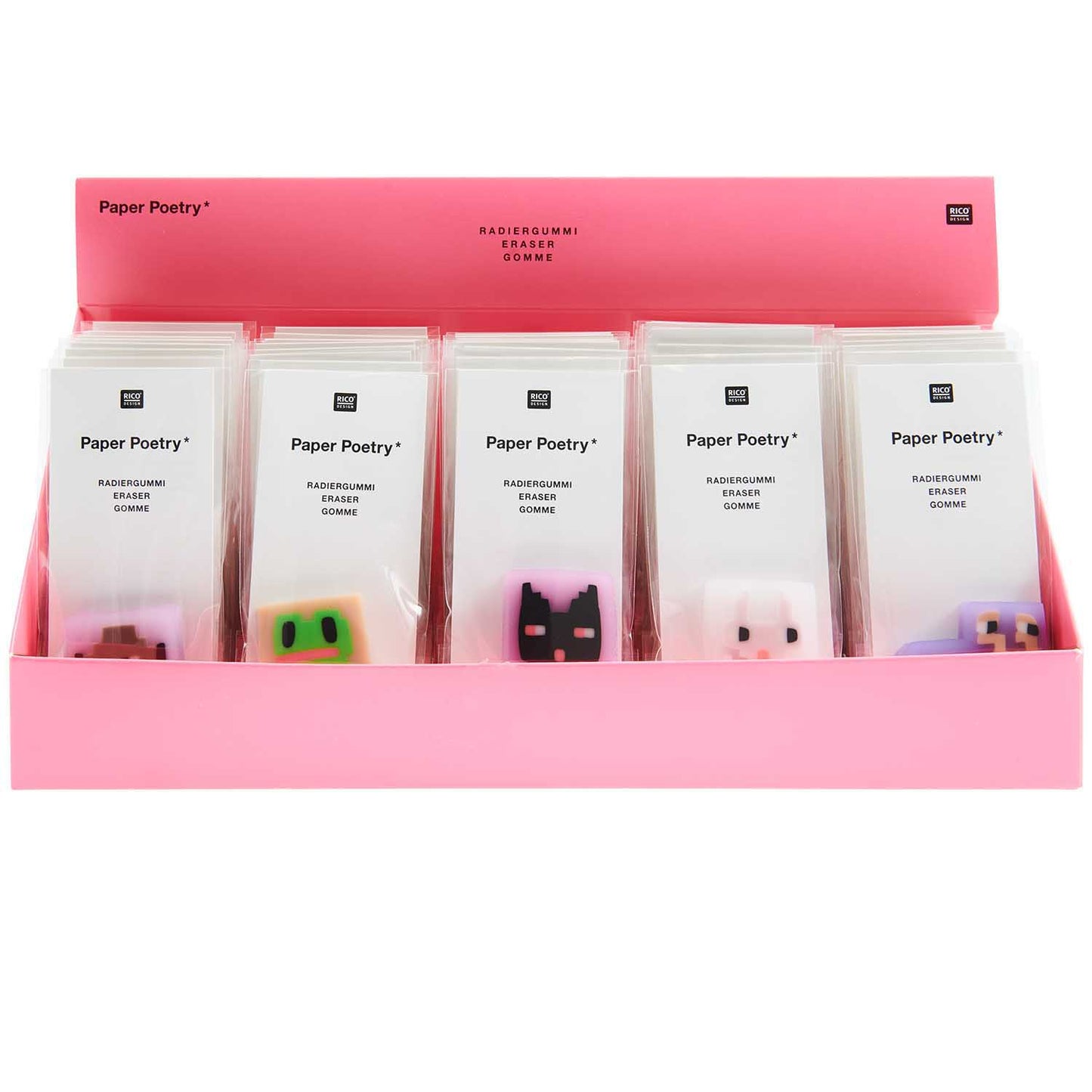 
                  
                    Assorted Pixels Animals Eraser
                  
                