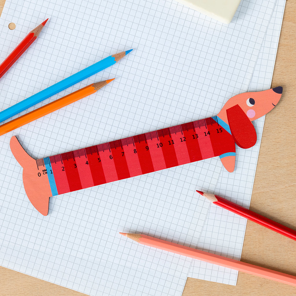 
                  
                    Sausage Dog Wooden Ruler
                  
                
