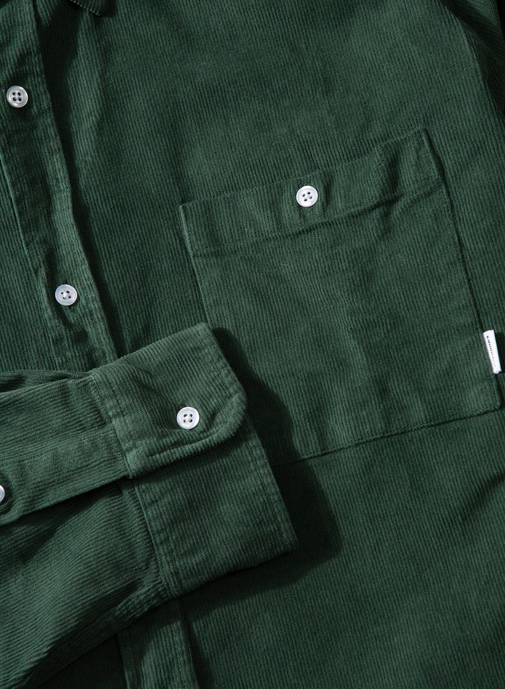 
                  
                    Dark Green Microcord Shirt Shirt
                  
                