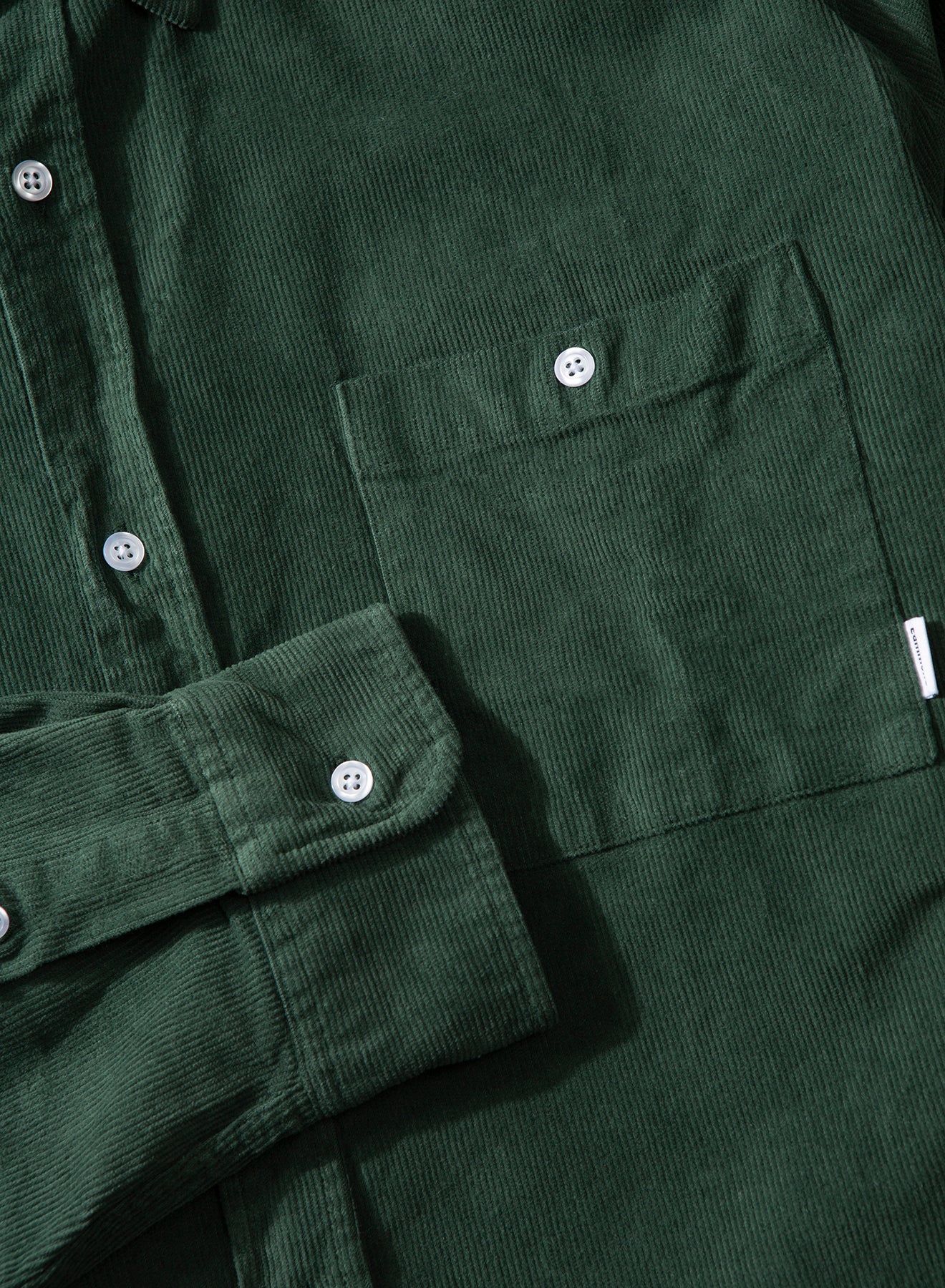 
                  
                    Dark Green Microcord Shirt Shirt
                  
                