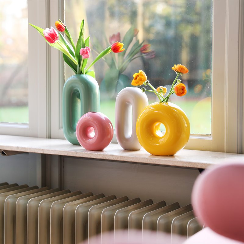 
                  
                    Pink Torus Vase
                  
                