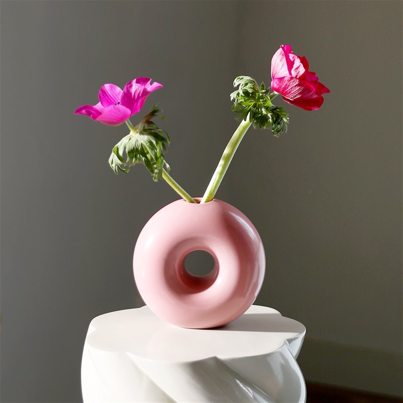 
                  
                    Pink Torus Vase
                  
                