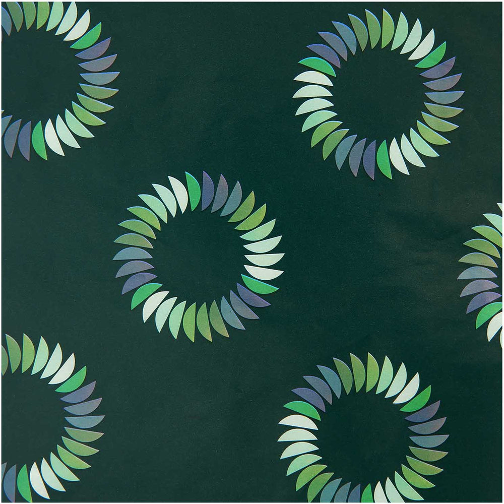 
                  
                    viktoria und albert Geschenkpapier Dunkelgrün Kränze  
                  
                