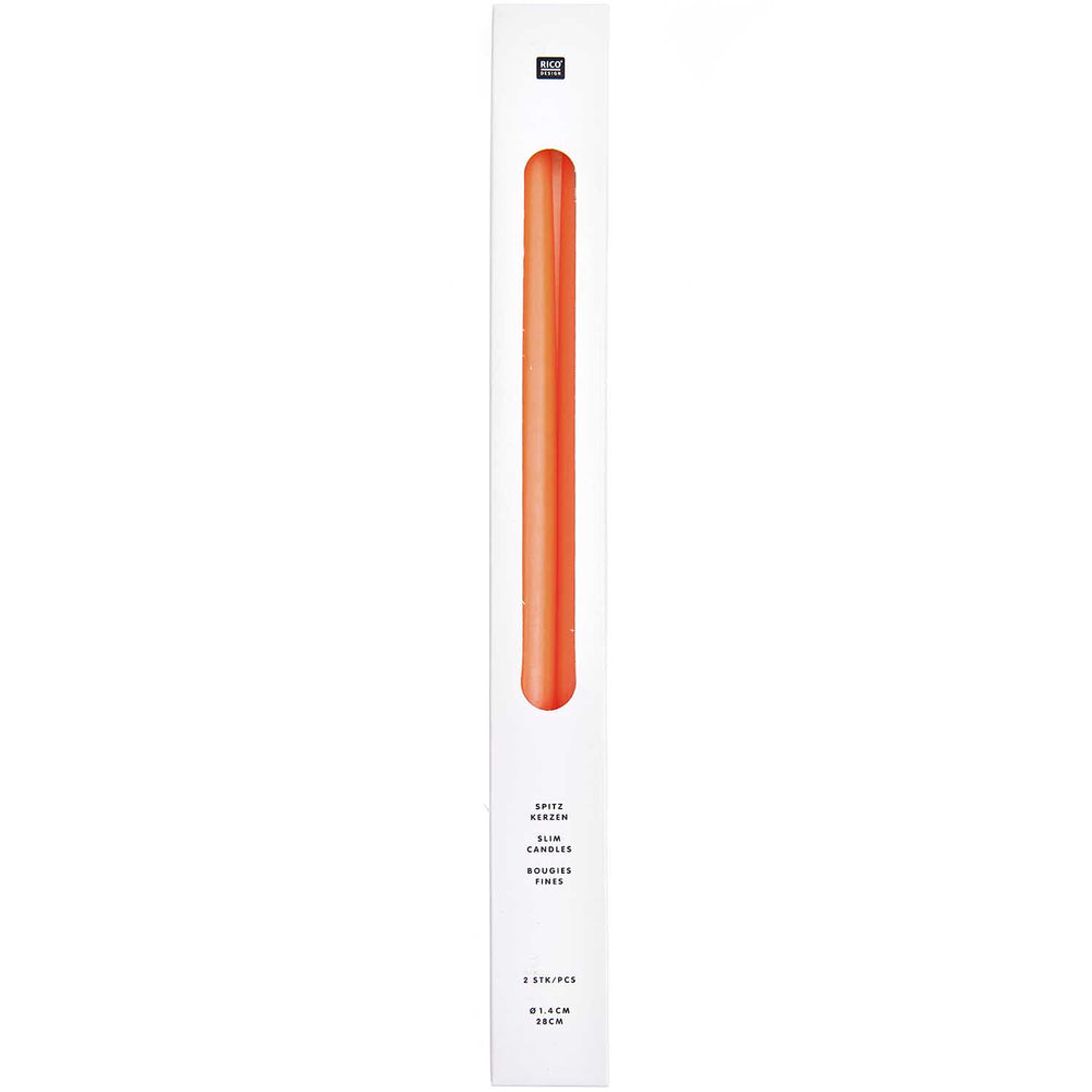 
                  
                    Neon Orange Slim Candle
                  
                