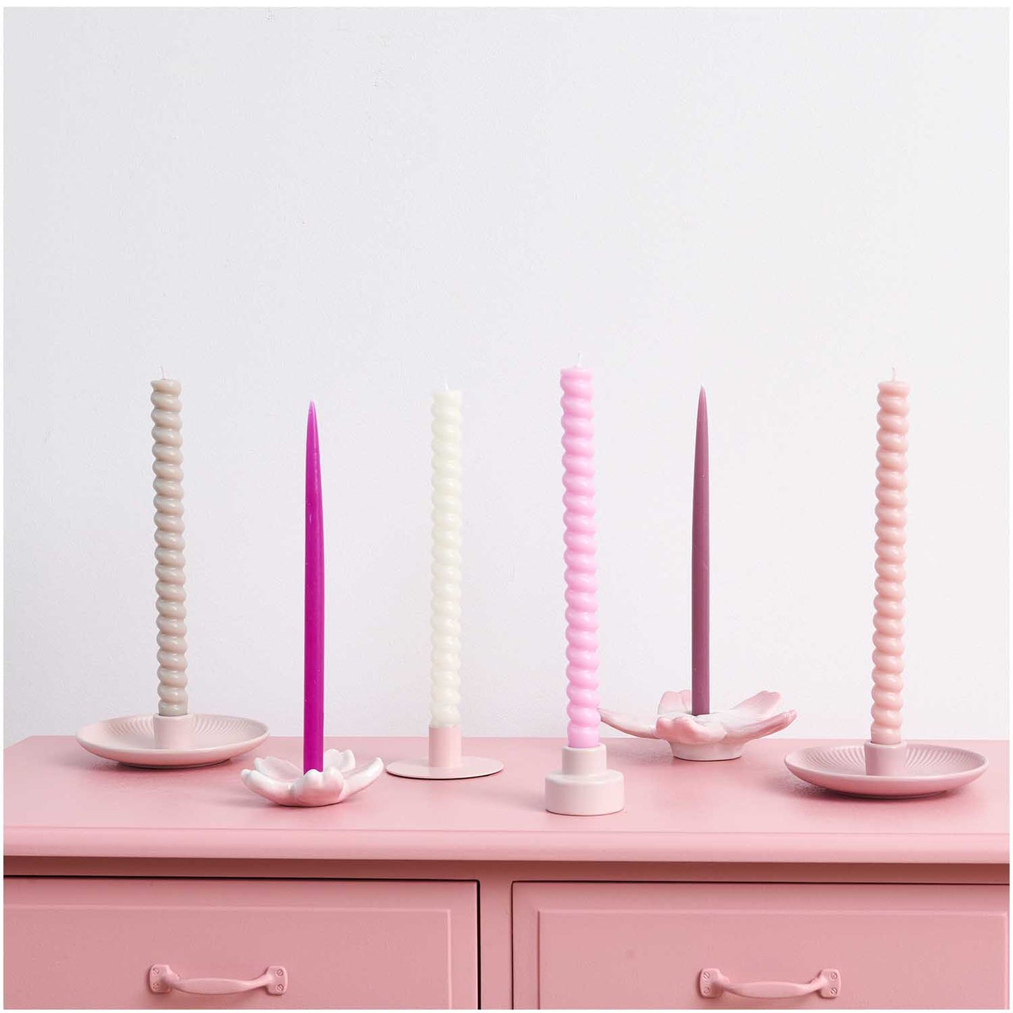 
                  
                    Mauve Slim Candle
                  
                