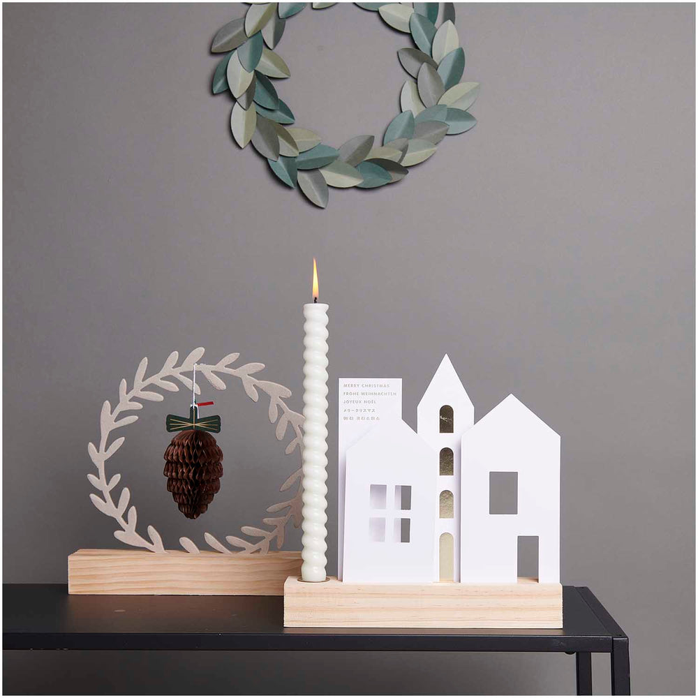 
                  
                    Cream Ring Candle
                  
                