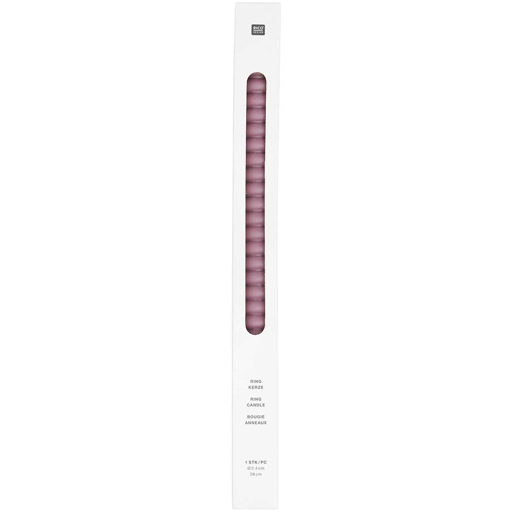 
                  
                    Mauve Ring Candle
                  
                