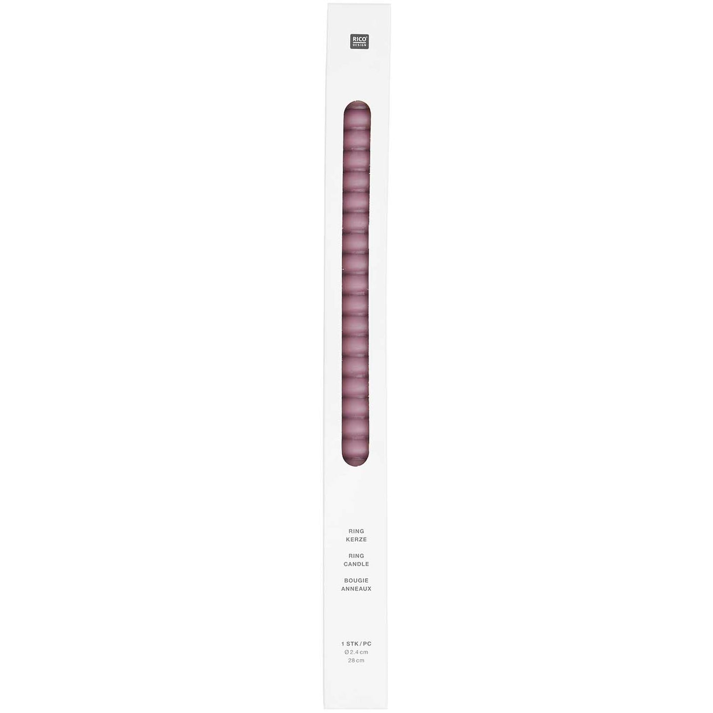 
                  
                    Mauve Ring Candle
                  
                