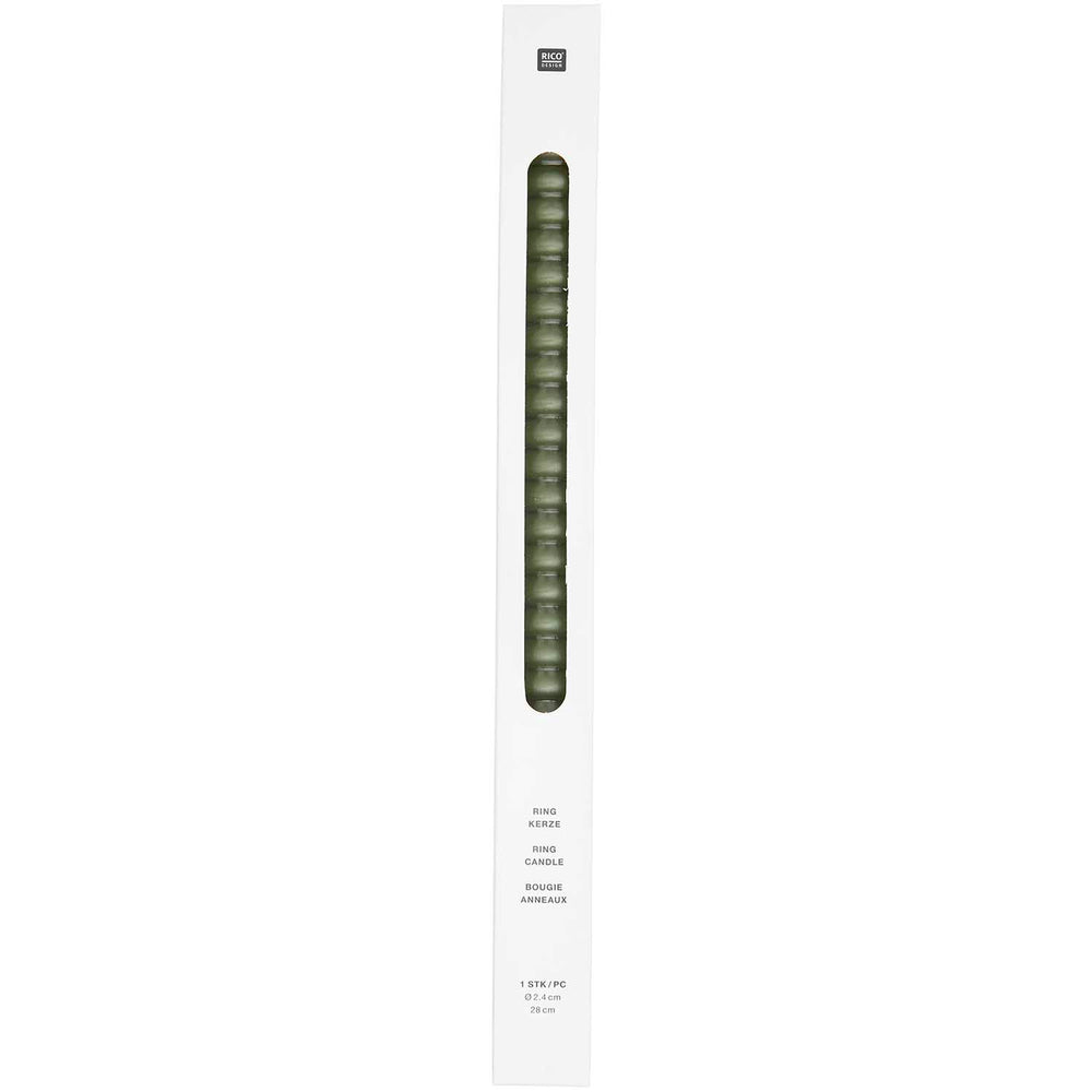 
                  
                    Moss Green Ring Candle
                  
                