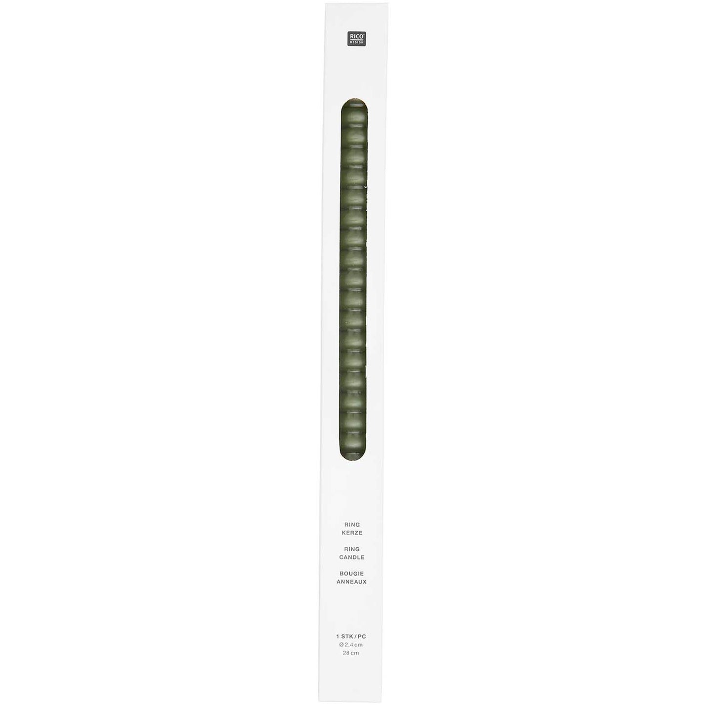 
                  
                    Moss Green Ring Candle
                  
                