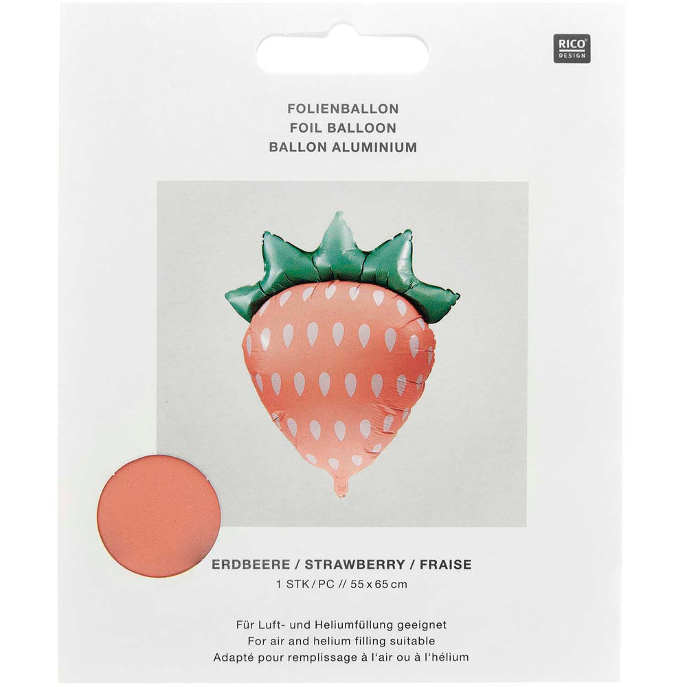 Foil Strawberry Balloon