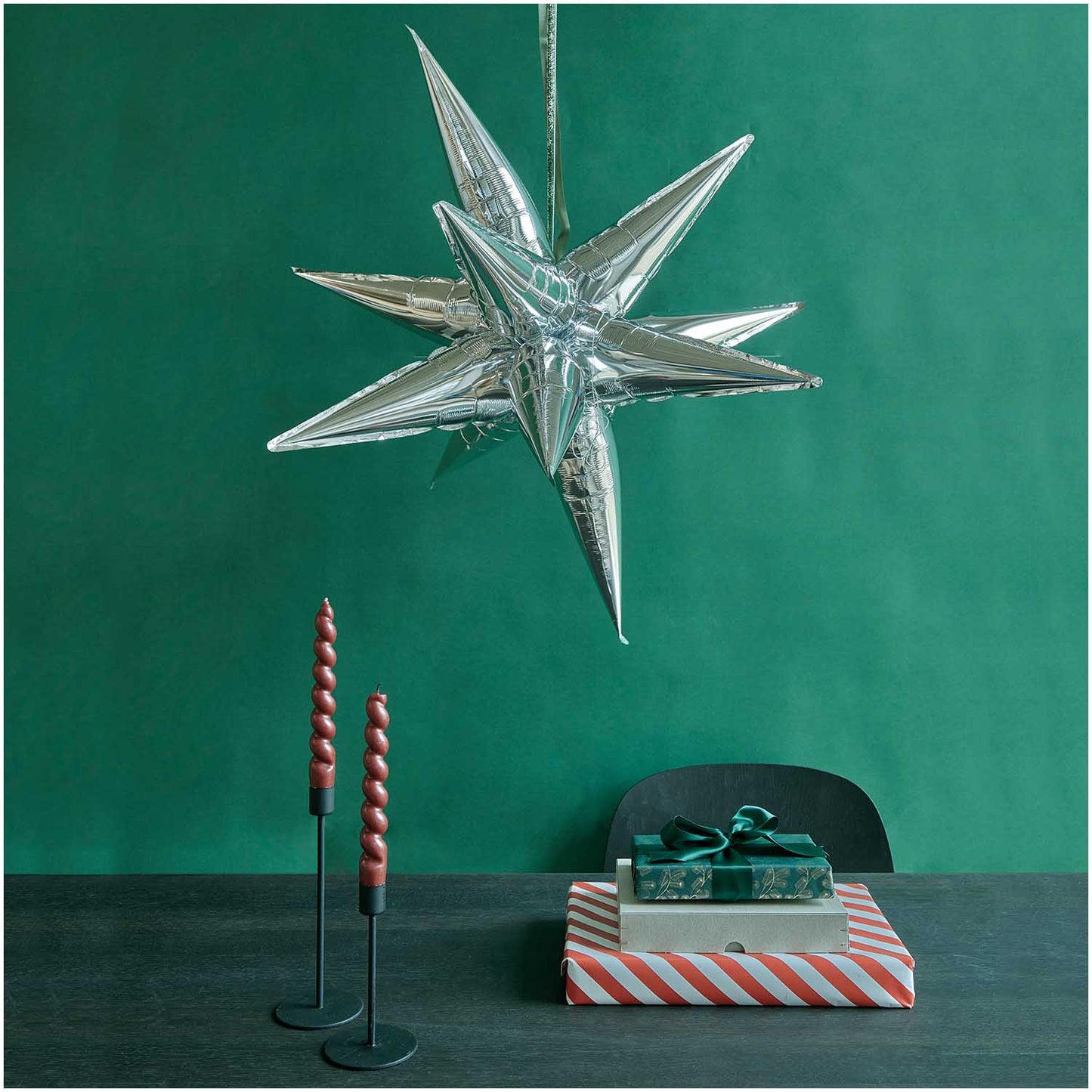 
                  
                    Small Silver 3D Star Foil Balloon
                  
                