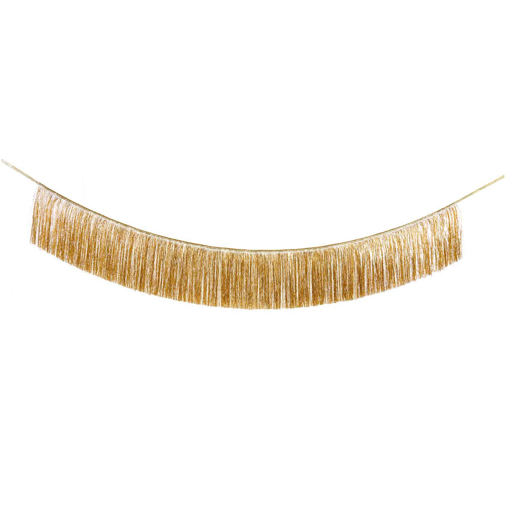 Gold Tinsel Garland