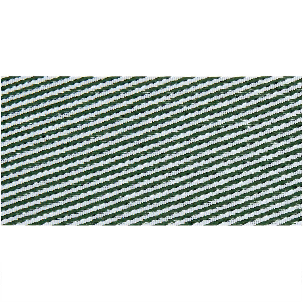 
                  
                    Green White Woven Stripes Ribbon
                  
                