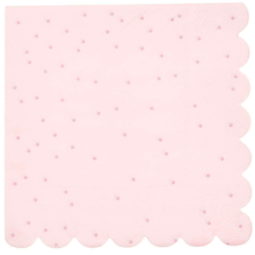 
                  
                    Powder Pink Dots Napkin Set Of 20
                  
                