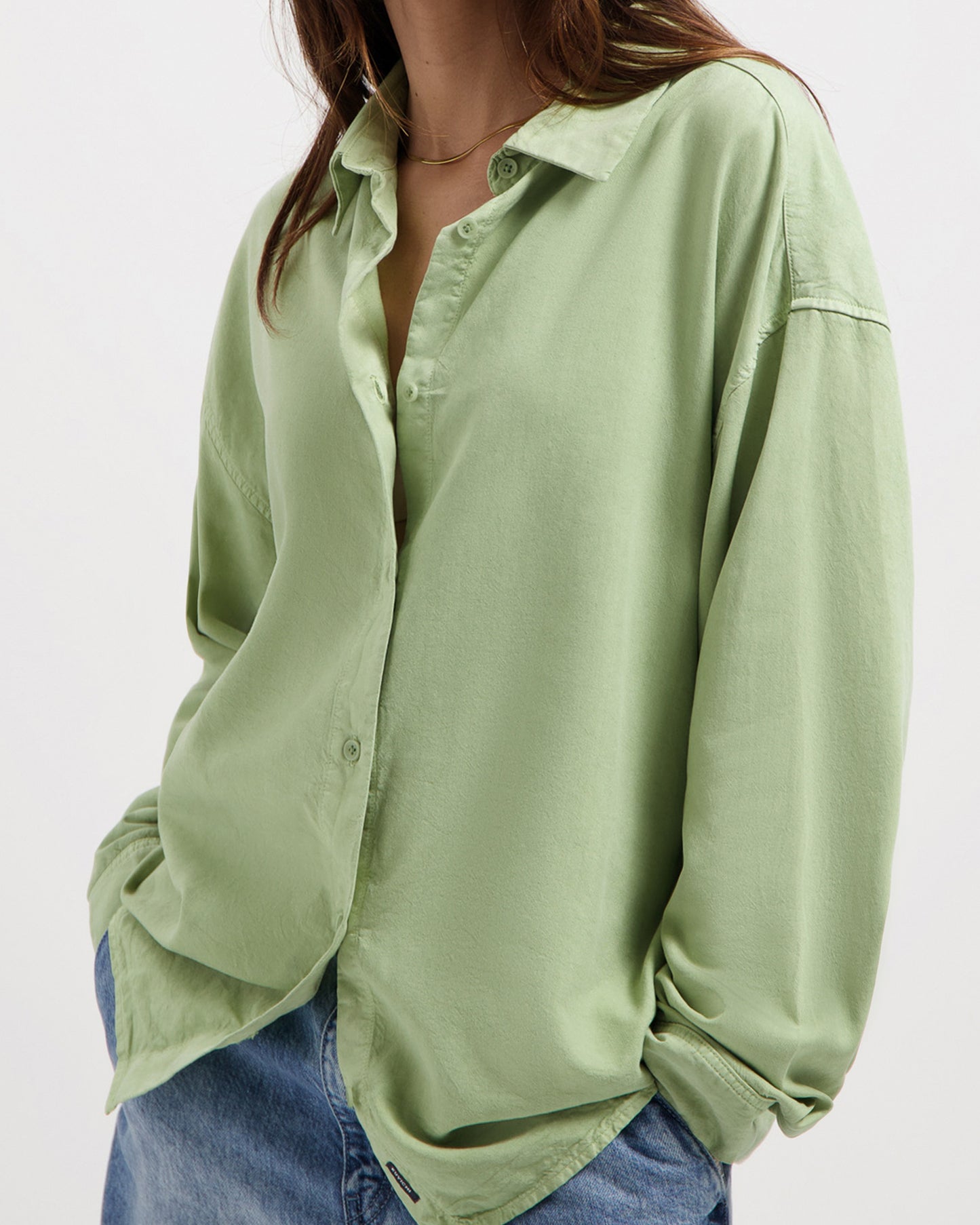 
                  
                    SADIE Sage Green Shirt
                  
                